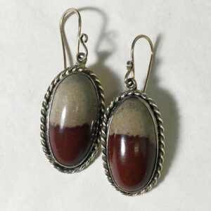 Shiva Lingam Stone Earrings